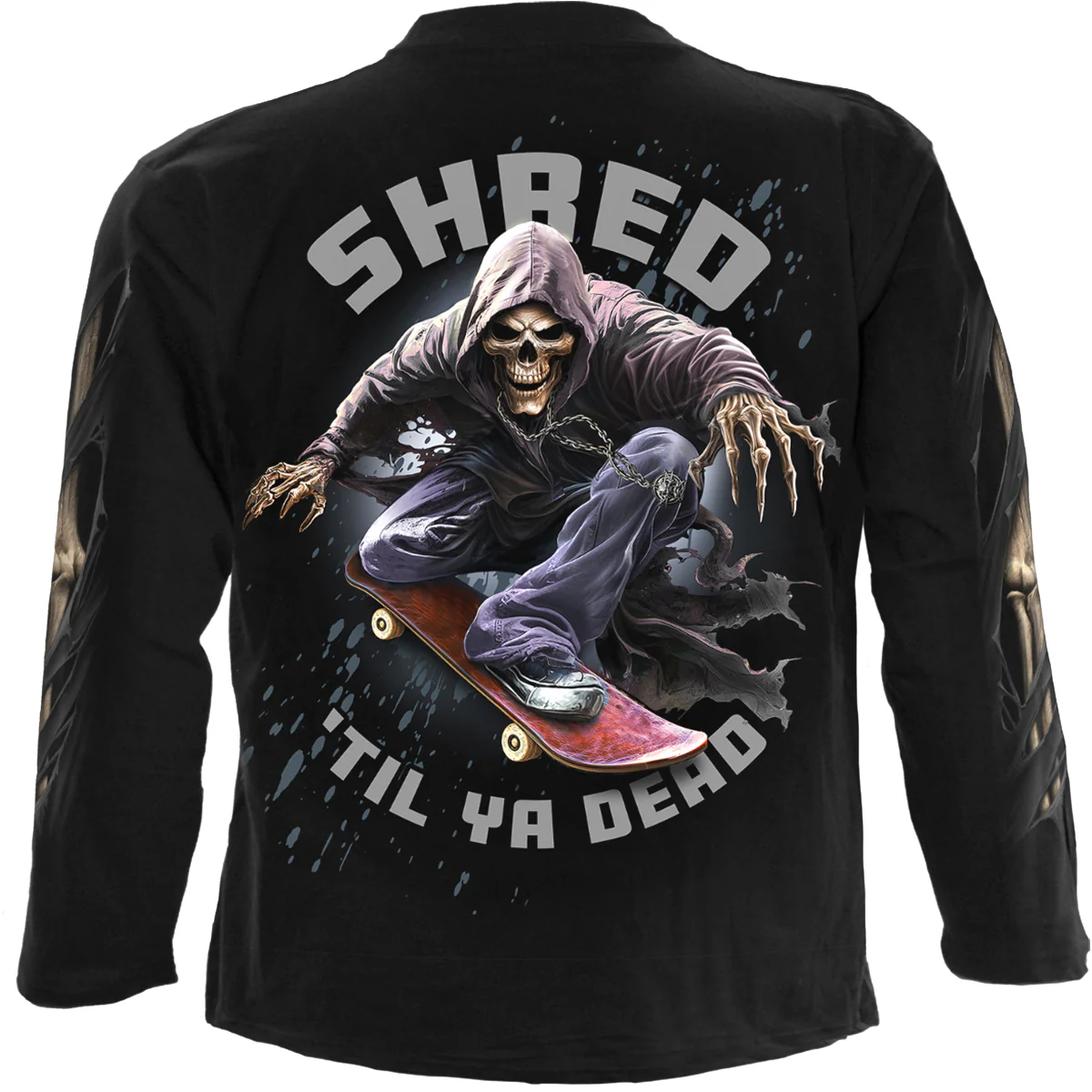 SOUL BOARDER - Longsleeve T-Shirt Black - Image 2