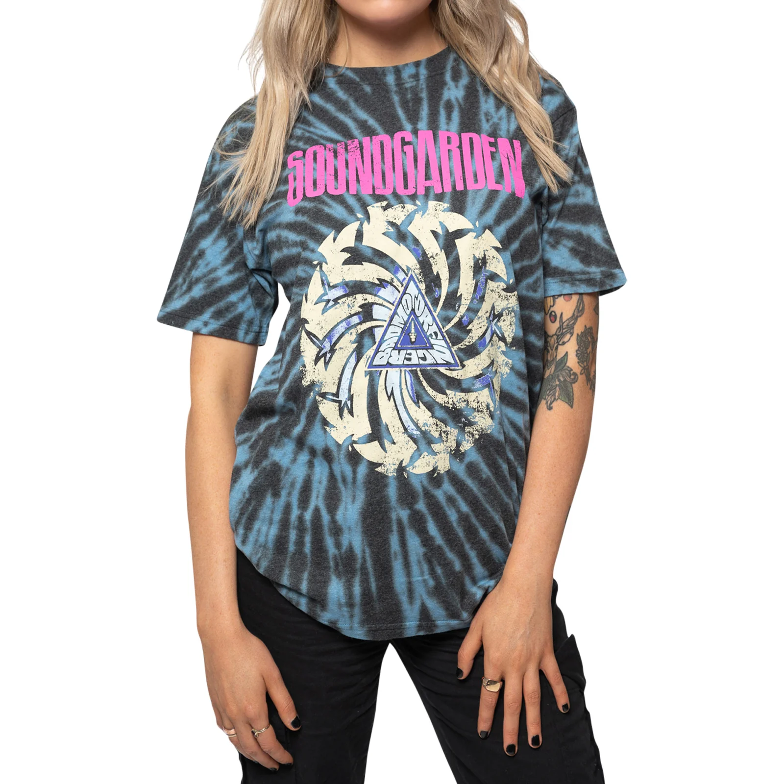 SOUNDGARDEN - BADMOTORFINGER - T-Shirt Blue (Wash Collection) - Image 2