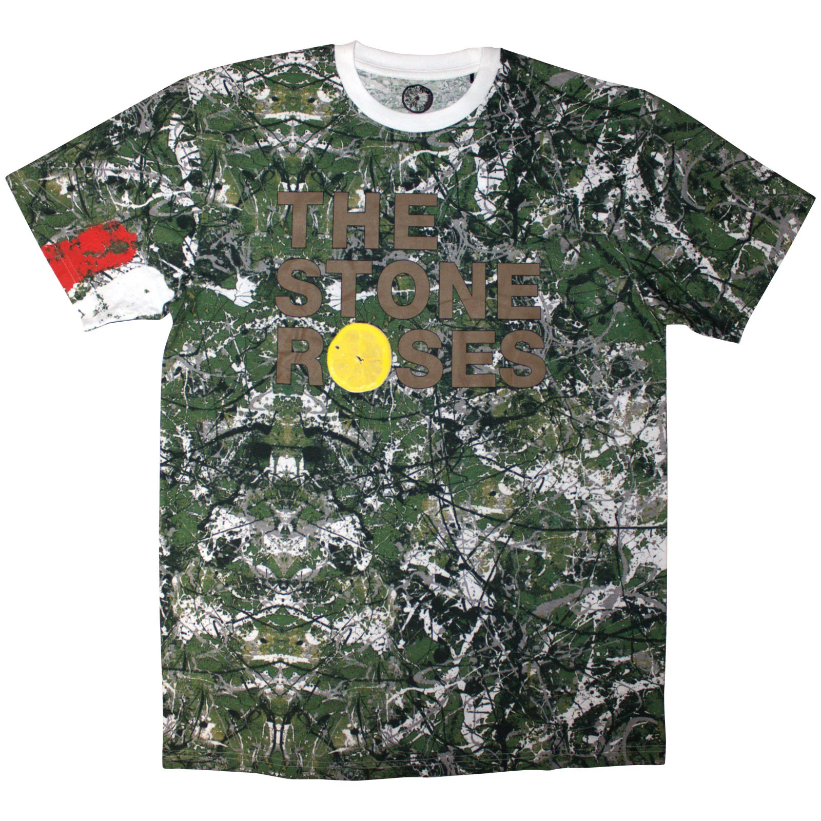 THE STONE ROSES - ALBUM COVER - Sublimation T-Shirt White