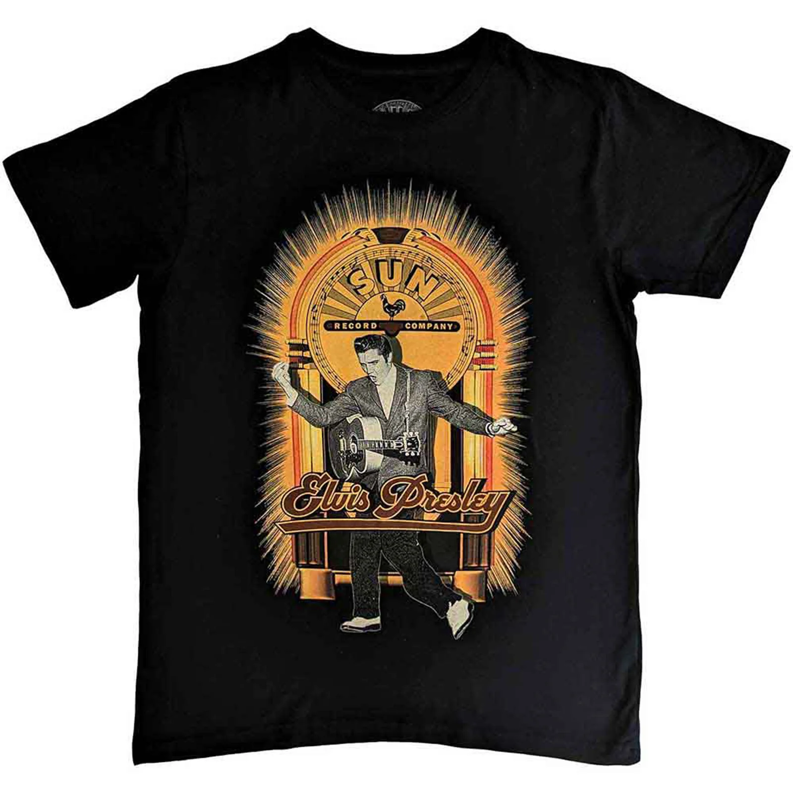 SUN RECORDS - ELVIS DANCING - T-Shirt Black