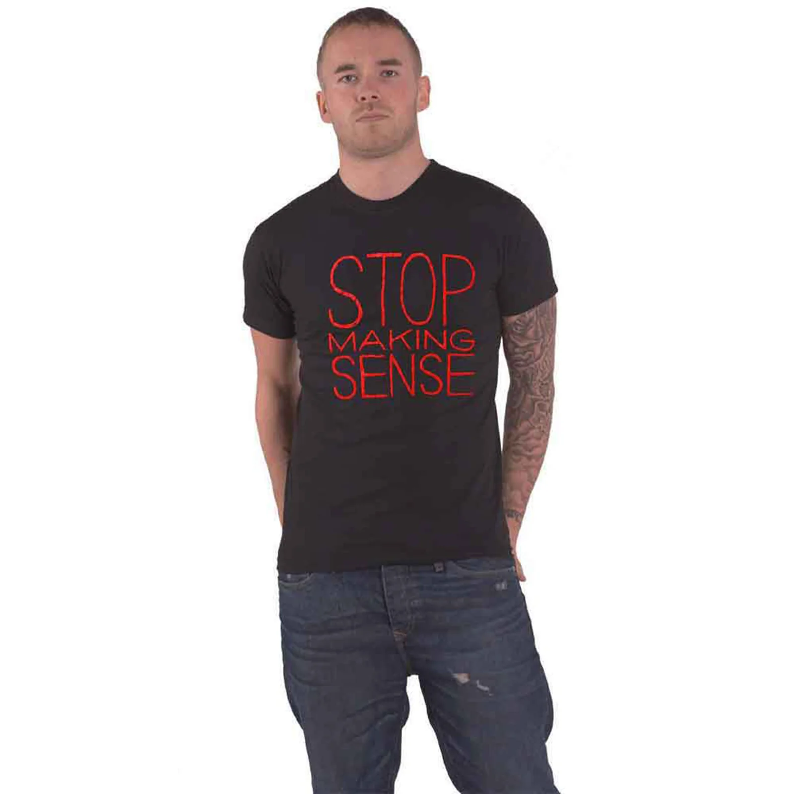 TALKING HEADS - STOP MAKING SENSE - T-Shirt Black - Image 2