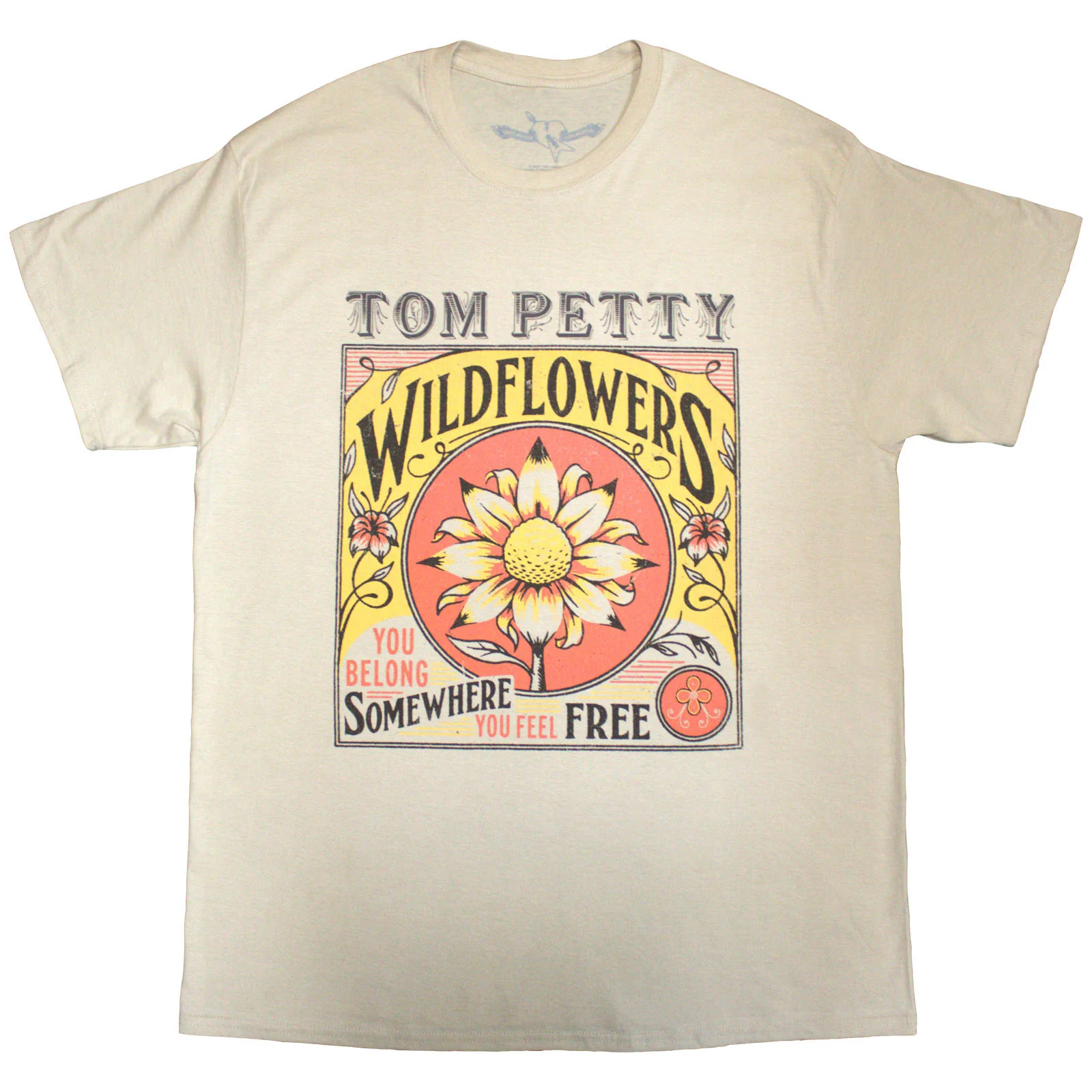 TOM PETTY & THE HEARTBREAKERS - WILDFLOWERS - T-Shirt Neutral