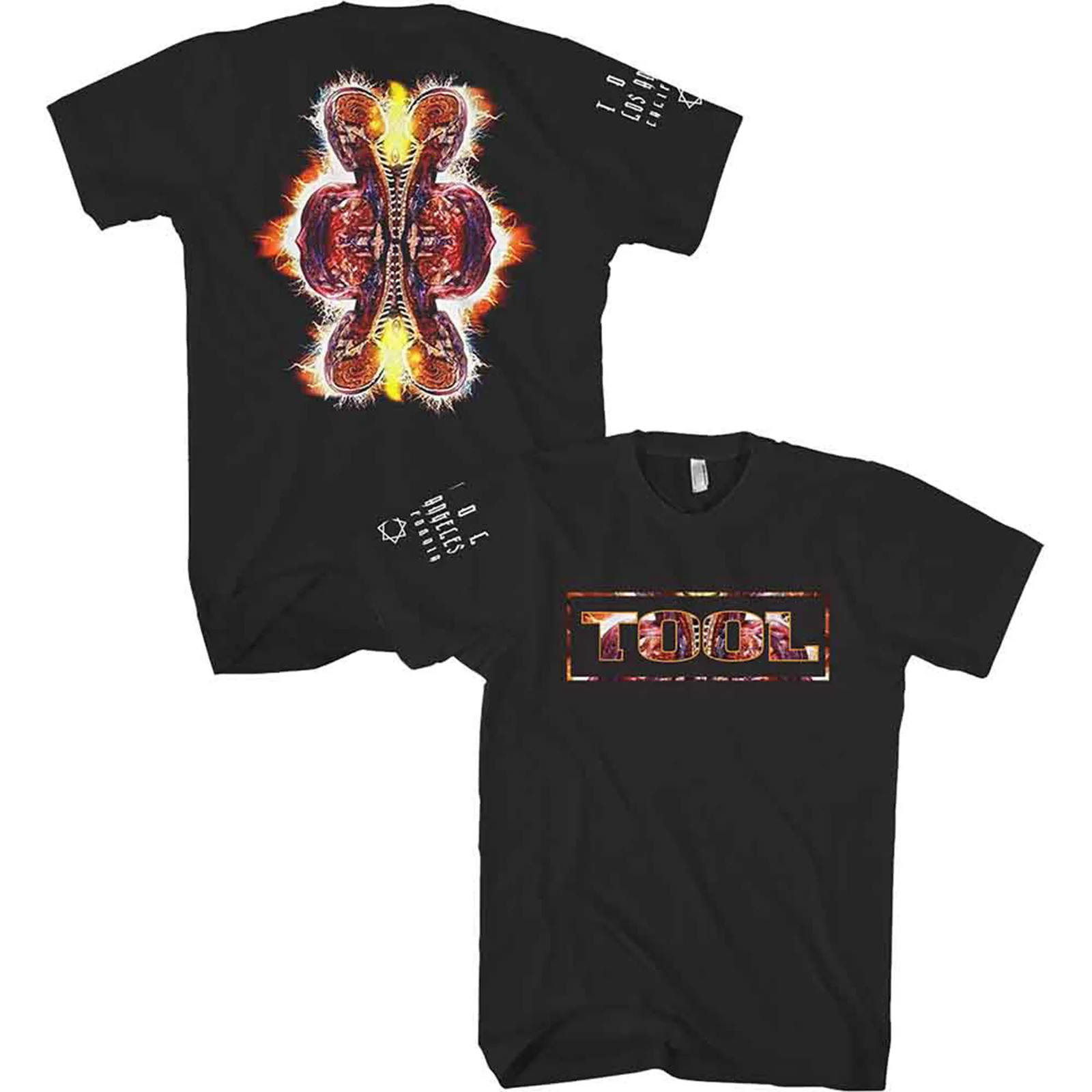 TOOL - PARABOLA LOGO - T-Shirt Black (Back & Sleeve Print) - Image 2