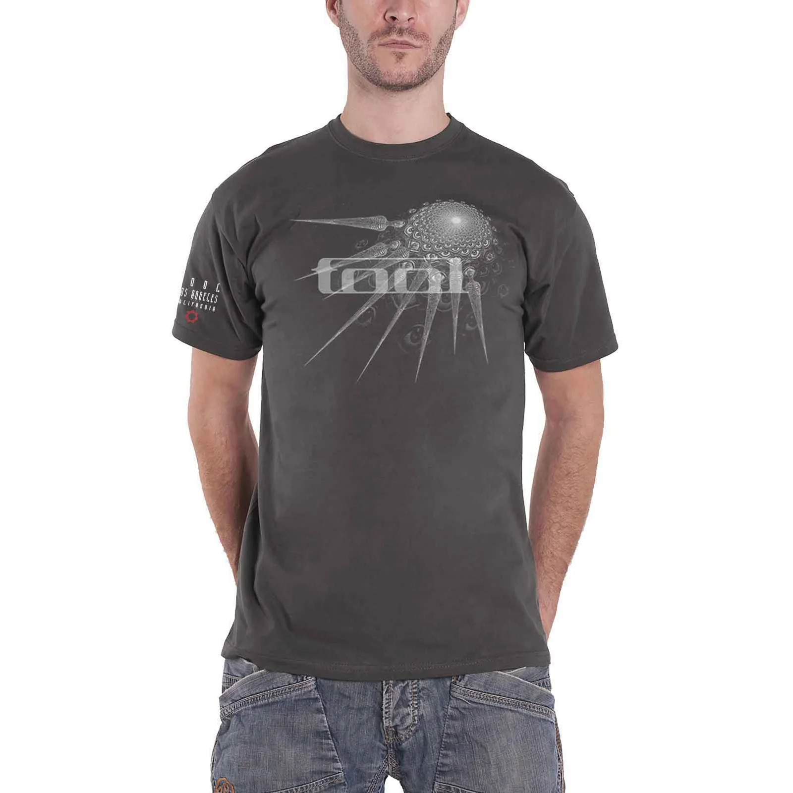 TOOL - SPECTRE SPIKE - T-Shirt Grey (Back Print) - Image 3