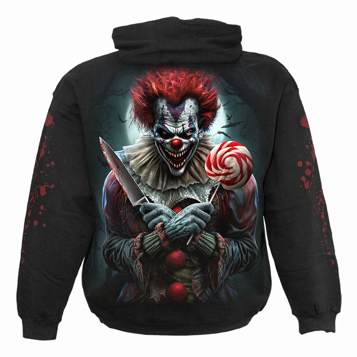 TRICK OR TREAT - Hoody Black - Image 2