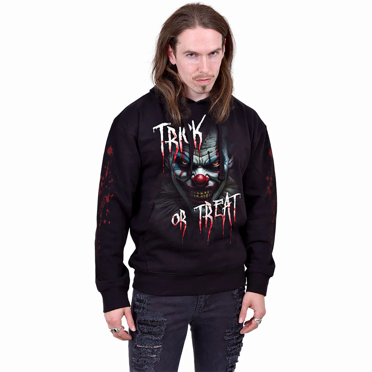 TRICK OR TREAT - Hoody Black - Image 3