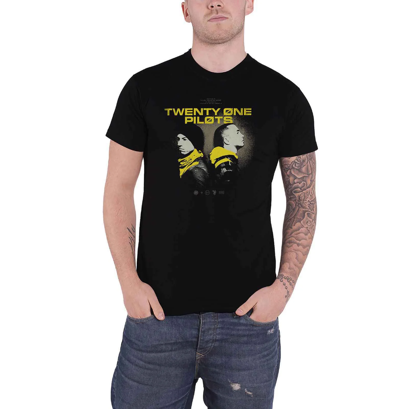 TWENTY ONE PILOTS - BACK TO BACK - T-Shirt Black - Image 2