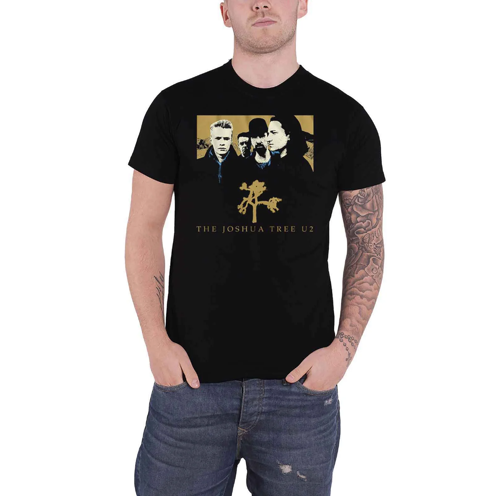 U2 - JOSHUA TREE - T-Shirt Black - Image 2