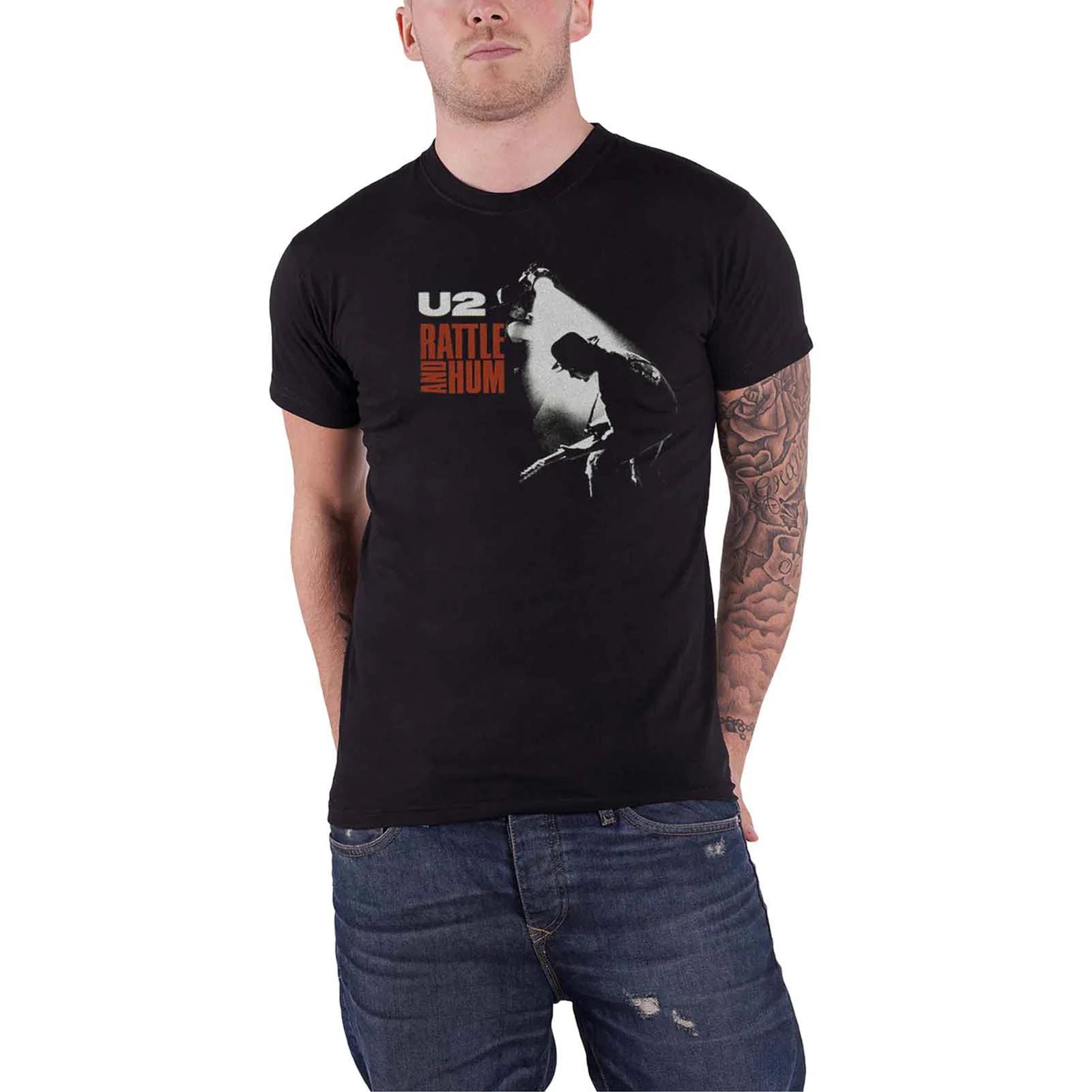 U2 - RATTLE & HUM - T-Shirt Black - Image 2