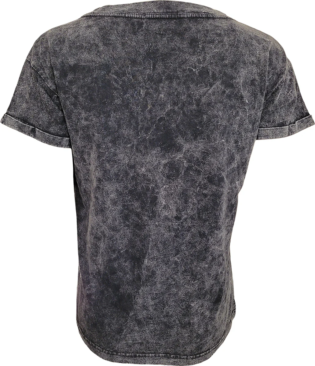 URBAN FASHION - Acid Wash Turnup Sleeve - Image 2