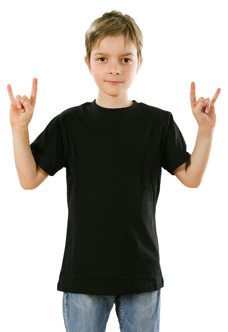URBAN FASHION - Kids T-Shirt Black - Image 3