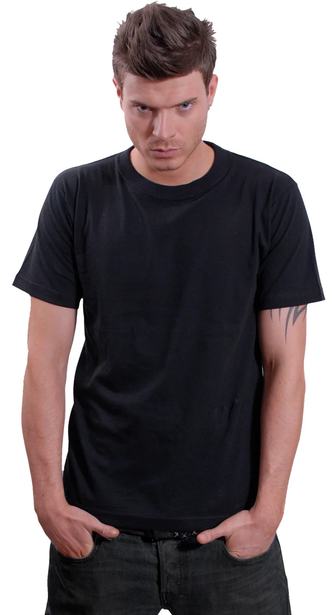 URBAN FASHION - T-Shirt Black - Image 3