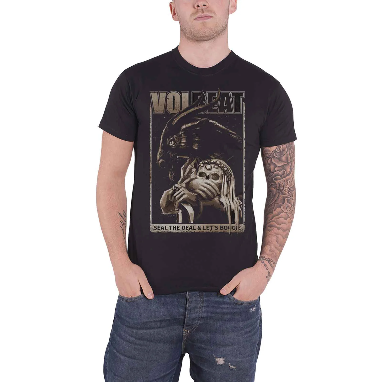 VOLBEAT - BOOGIE GOAT - T-Shirt Black - Image 2