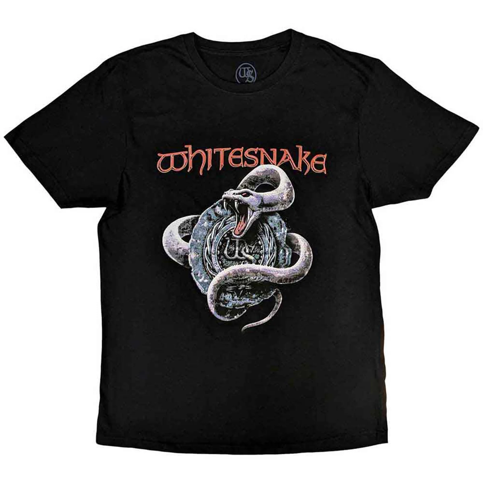 WHITESNAKE - SILVER SNAKE - T-Shirt Black