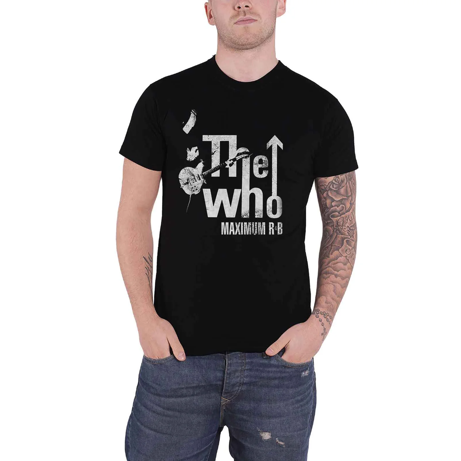 THE WHO - MAXIMUM R&B - T-Shirt Black - Image 2