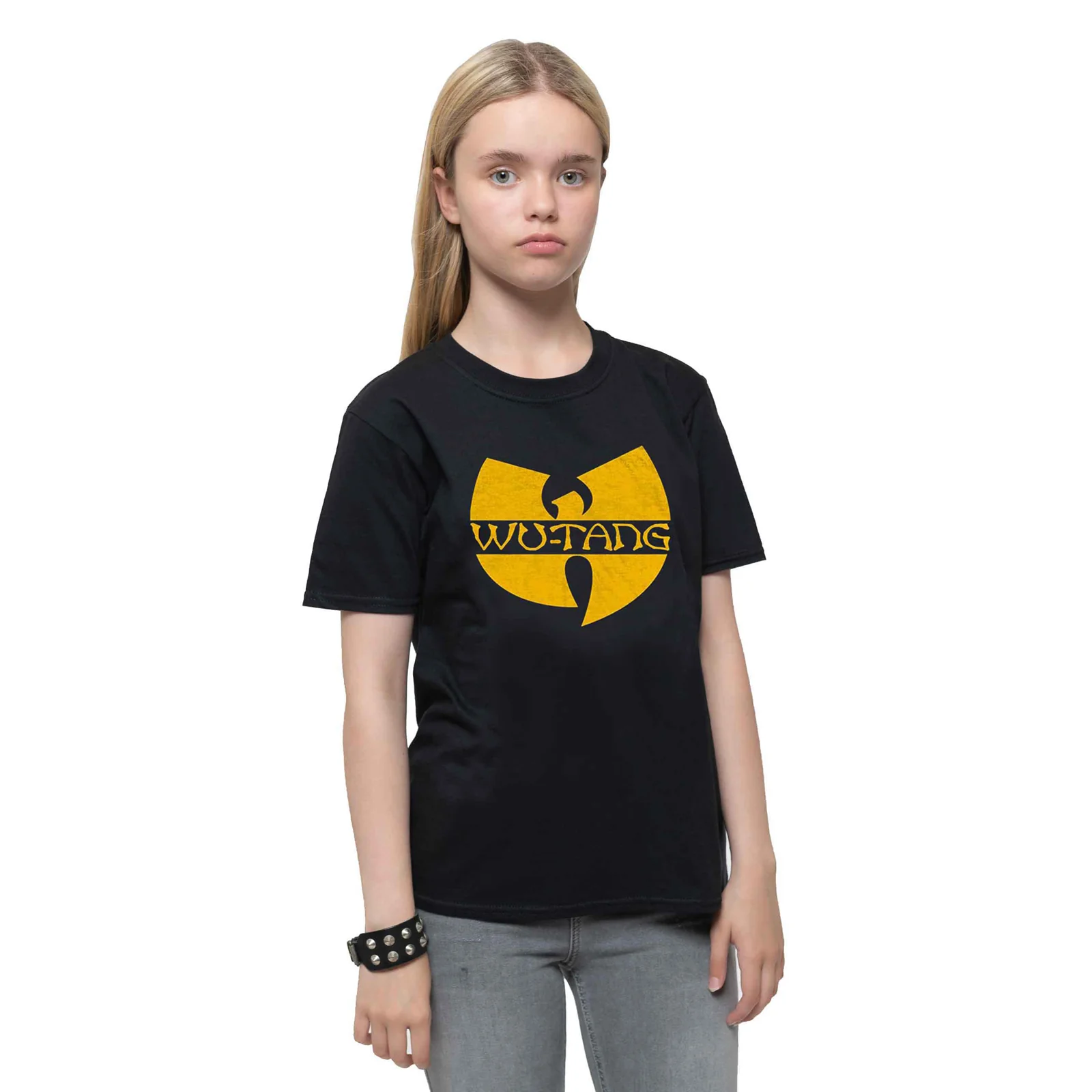 WU-TANG CLAN - LOGO - Kids T-Shirt Black - Image 2