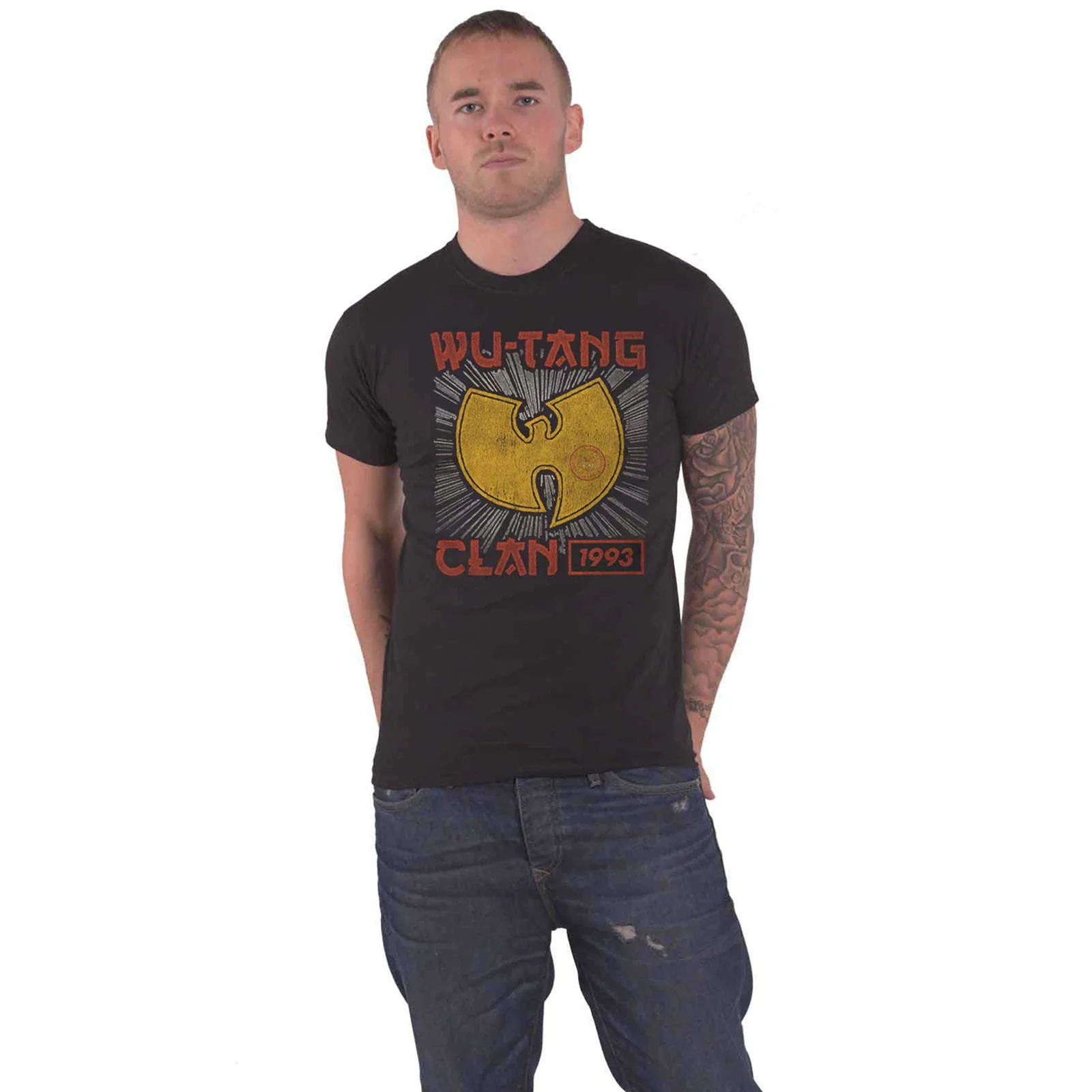 WU-TANG CLAN - TOUR '93 - T-Shirt Black - Image 2